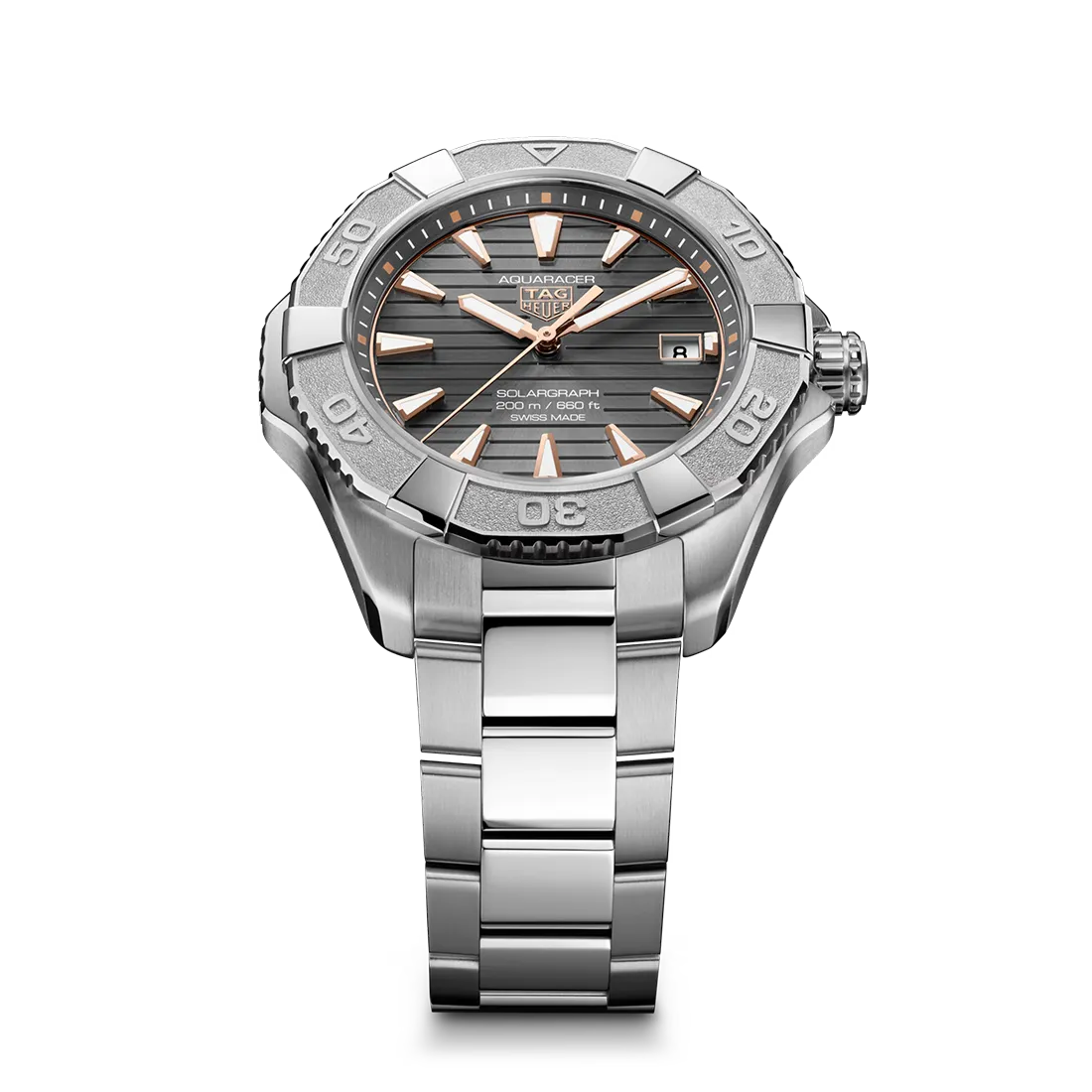 タグ・ホイヤー アクアレーサー プロフェッショナル200 ソーラーグラフソーラークォーツ 40mm (2026年モデル)
