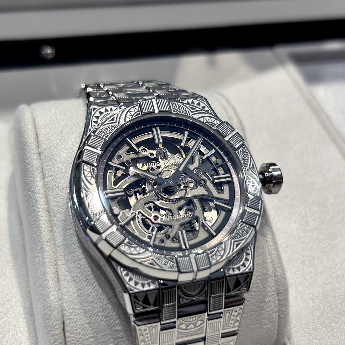 アイコン オートマティック39mm スケルトン アーバントライブ