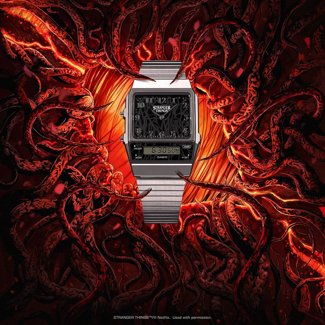 AQ-800EST-1AJR Stranger Things コラボレーションモデル CASIO AQ-800EST-1AJR Stranger Things コラボレーションモデル CASIO