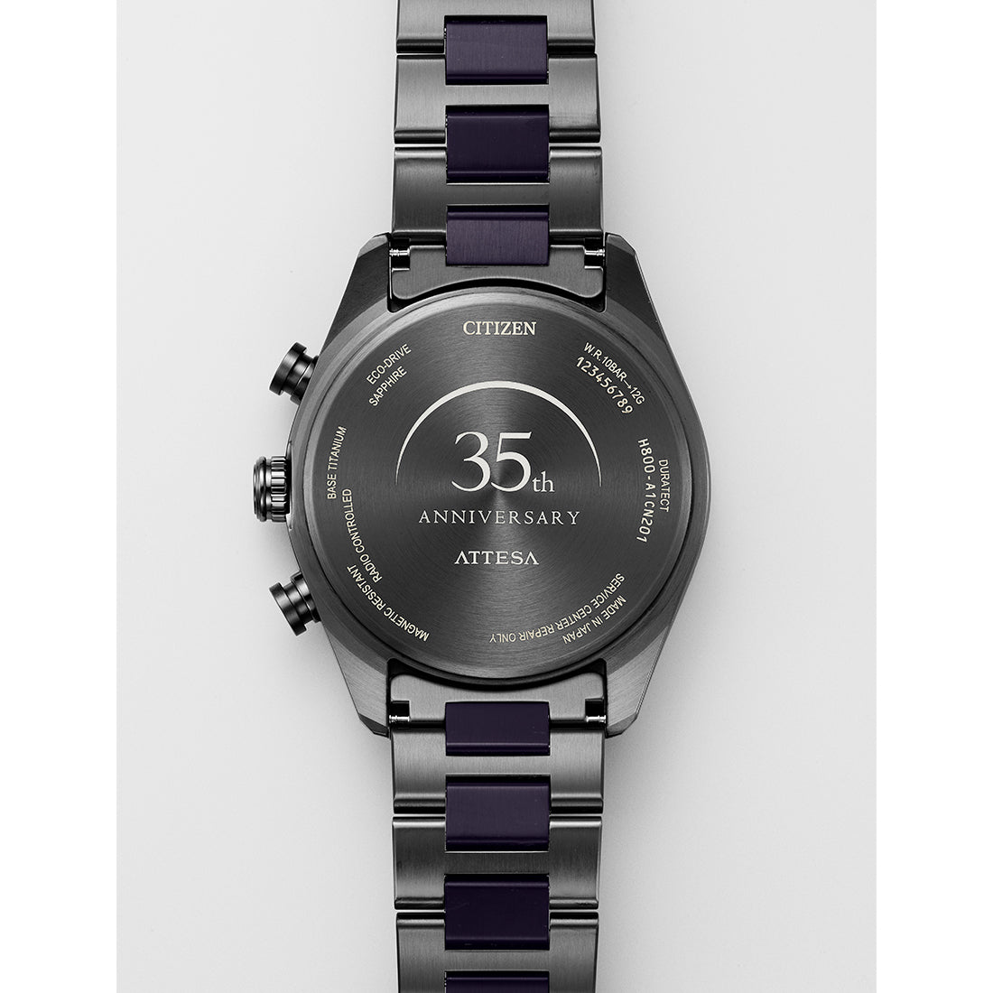 ACT Line エコ・ドライブ電波時計 ダイレクトフライト アテッサ35周年記念限定モデル第3弾 “Blue Universe Collection” ※ノベルティプレゼント