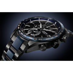 ACT Line エコ・ドライブ電波時計 ダイレクトフライト アテッサ35周年記念限定モデル第3弾 “Blue Universe Collection” ※ノベルティプレゼント