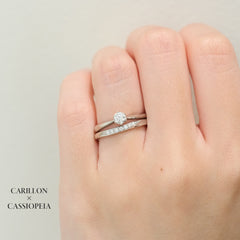 - Engagement ring -<br> Carillon 