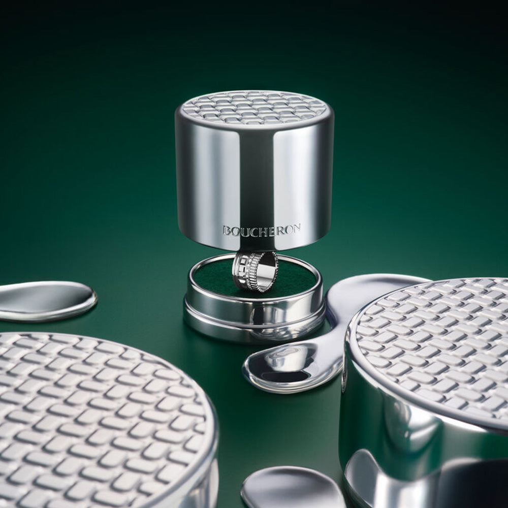 Boucheron ダイヤモンドリング 2点セット キャトル ラディアント ダイヤモンド リング スモール｜BOUCHERON