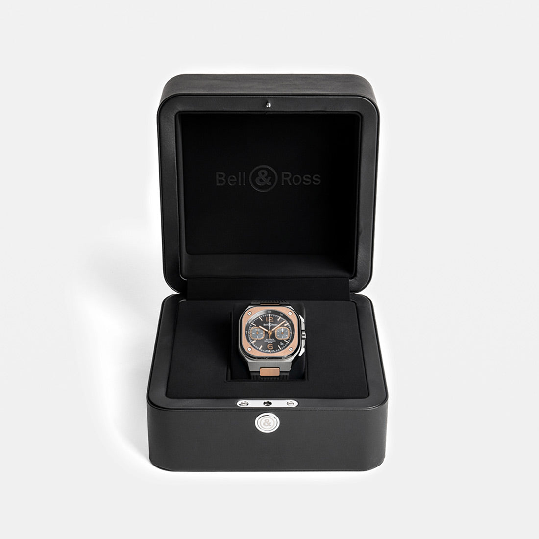 BR 05 CHRONO GREY STEEL & GOLD