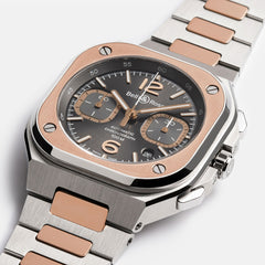 BR 05 CHRONO GREY STEEL & GOLD