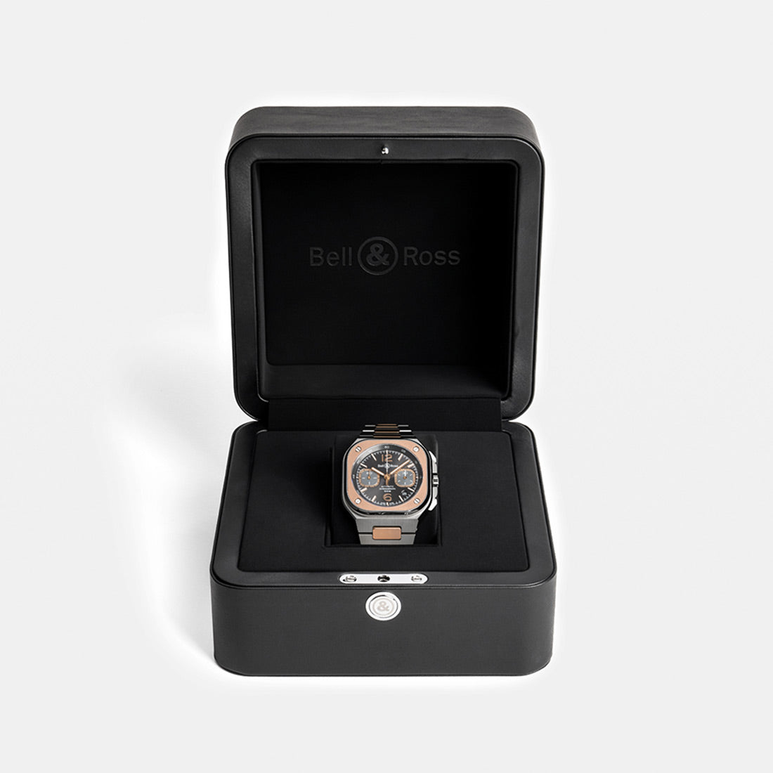 BR 05 CHRONO GREY STEEL & GOLD