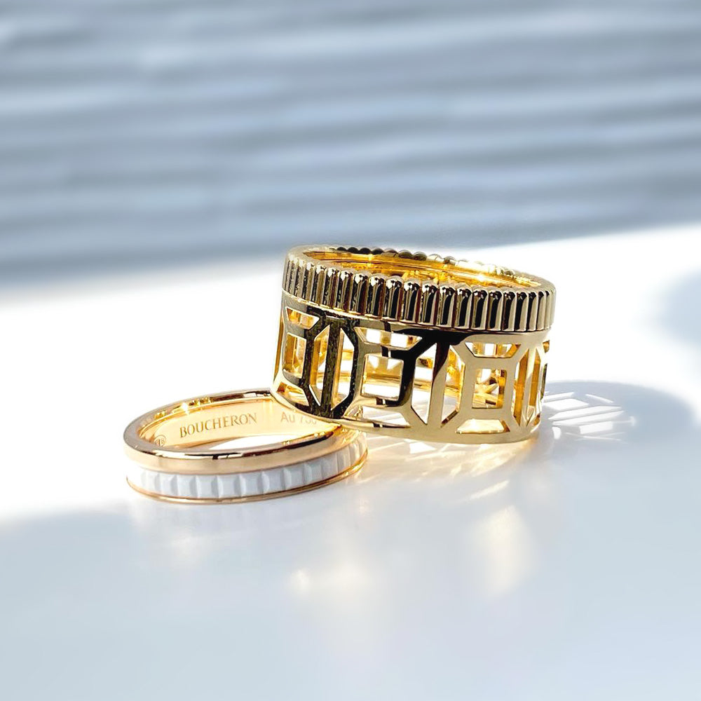 キャトル ホワイト リング JAL00238｜BOUCHERON / ブシュロン