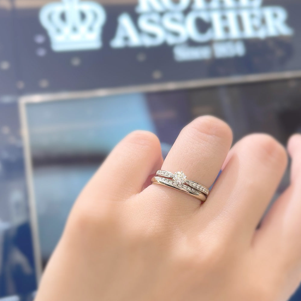 [Wedding Ring] Floriade Collection WRB075 / WRA065