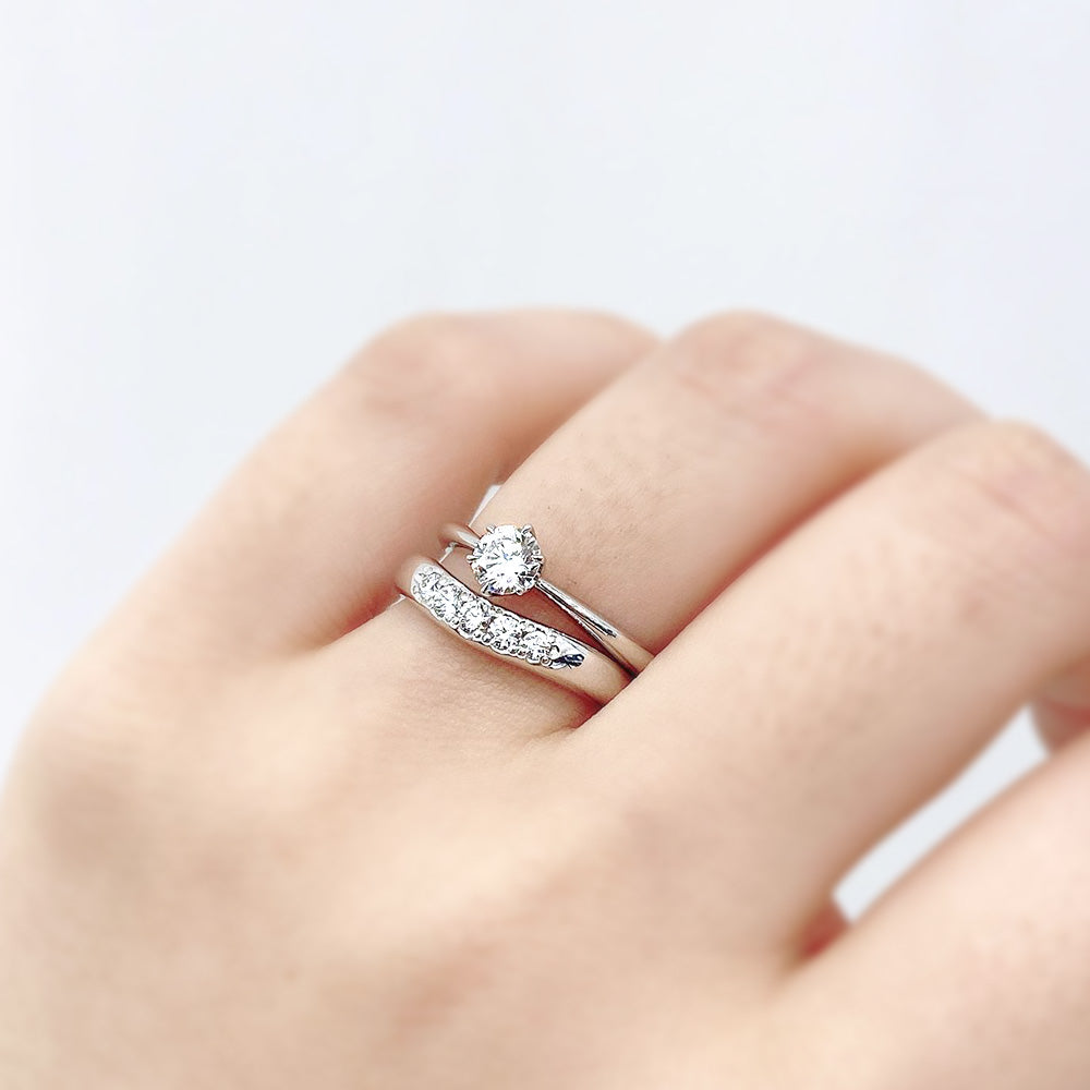 [Engagement Ring] ERA817 Crown Motif Collection