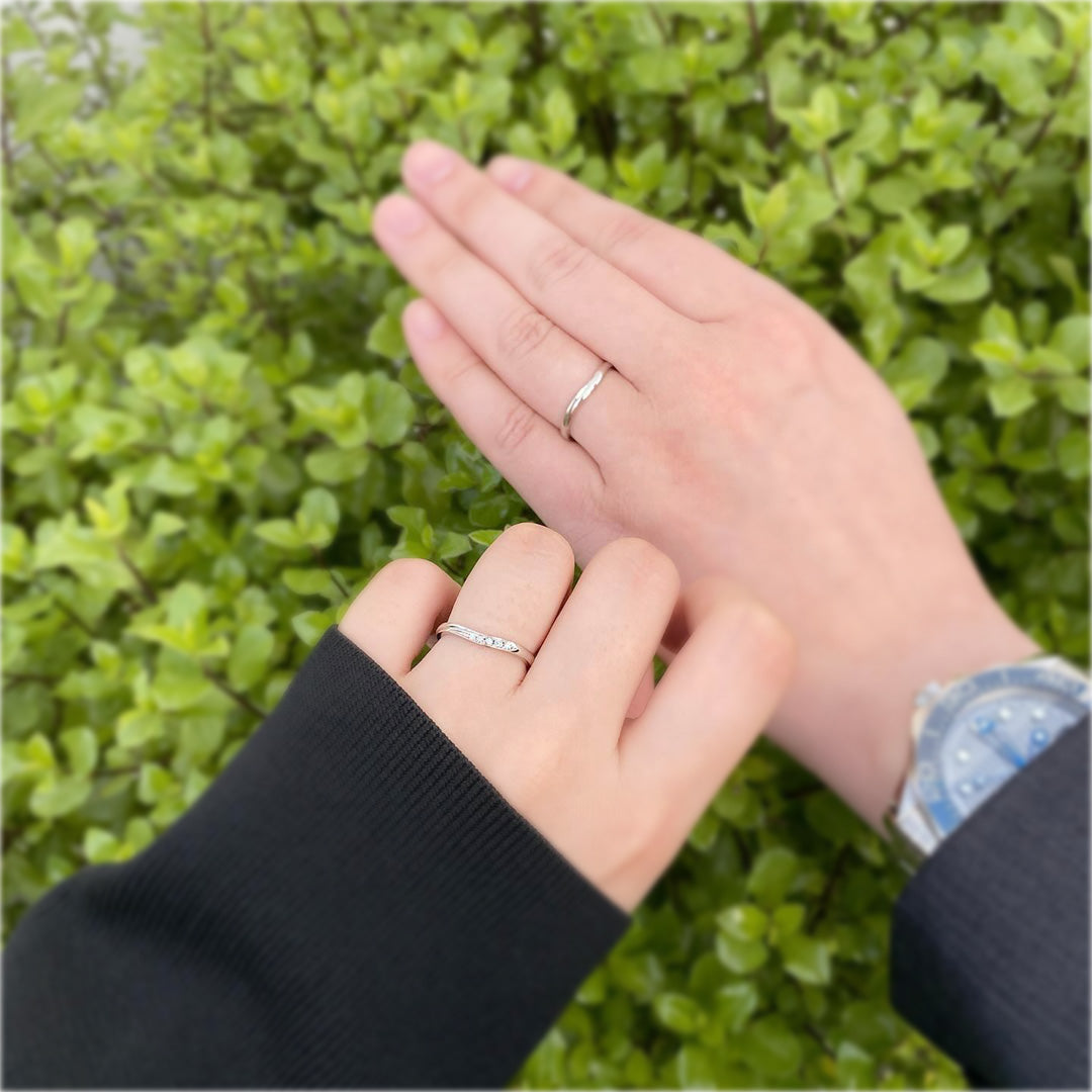 ロイヤル・アッシャー【ROYAL ASSCHER】結婚指輪 (マリッジリング
