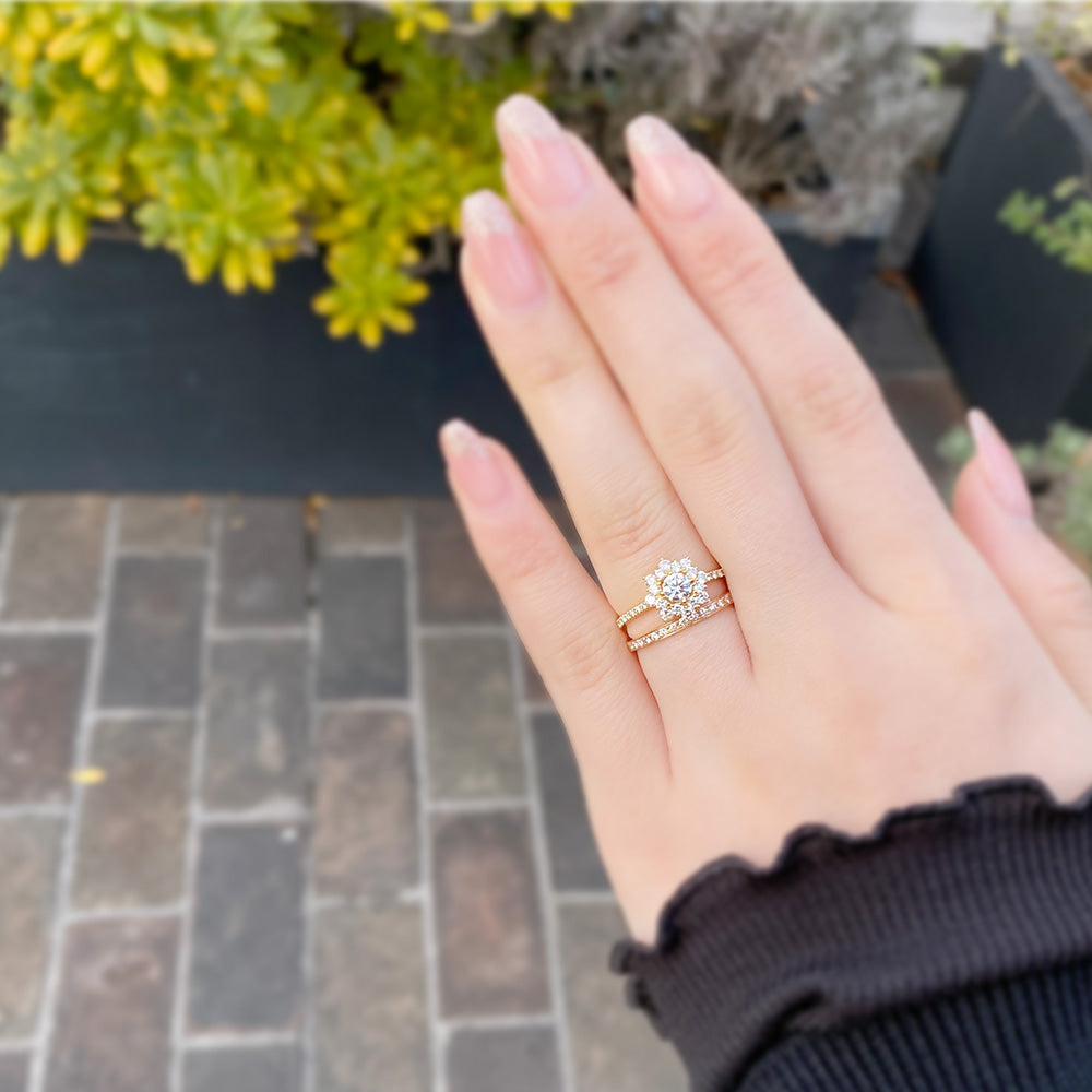 [Engagement ring] Etoile ring