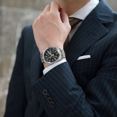 光発電エコ・ドライブ電波時計 ダイレクトフライト ムーンフェイズ ※ノベルティプレゼント