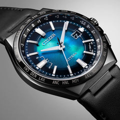 エコ・ドライブ電波時計 ダイレクトフライト UNITE with BLUE ※ノベルティプレゼント