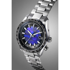 ACT Line エコ・ドライブ電波時計 ダイレクトフライト UNITE with BLUE ※ノベルティプレゼント