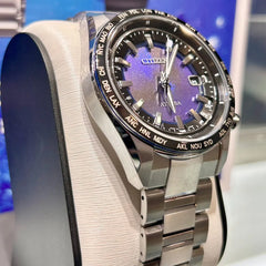 ACT Line エコ・ドライブ電波時計 ダイレクトフライト UNITE with BLUE ※ノベルティプレゼント