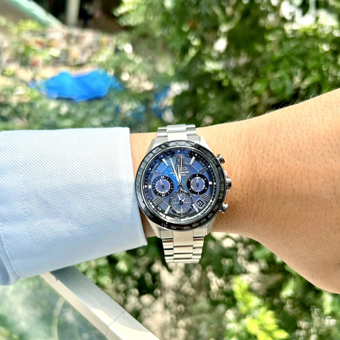 CC4075-50L ACT Line エコ・ドライブGPS衛星電波時計 ダブルダイレクト CC4075-50L ACT Line エコ・ドライブGPS衛星電波時計 ダブルダイレクト