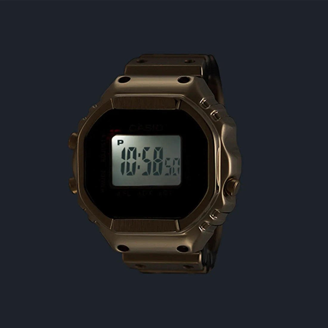 CASIO リングウォッチ ゴールド CRW-001G-9JR｜カシオ