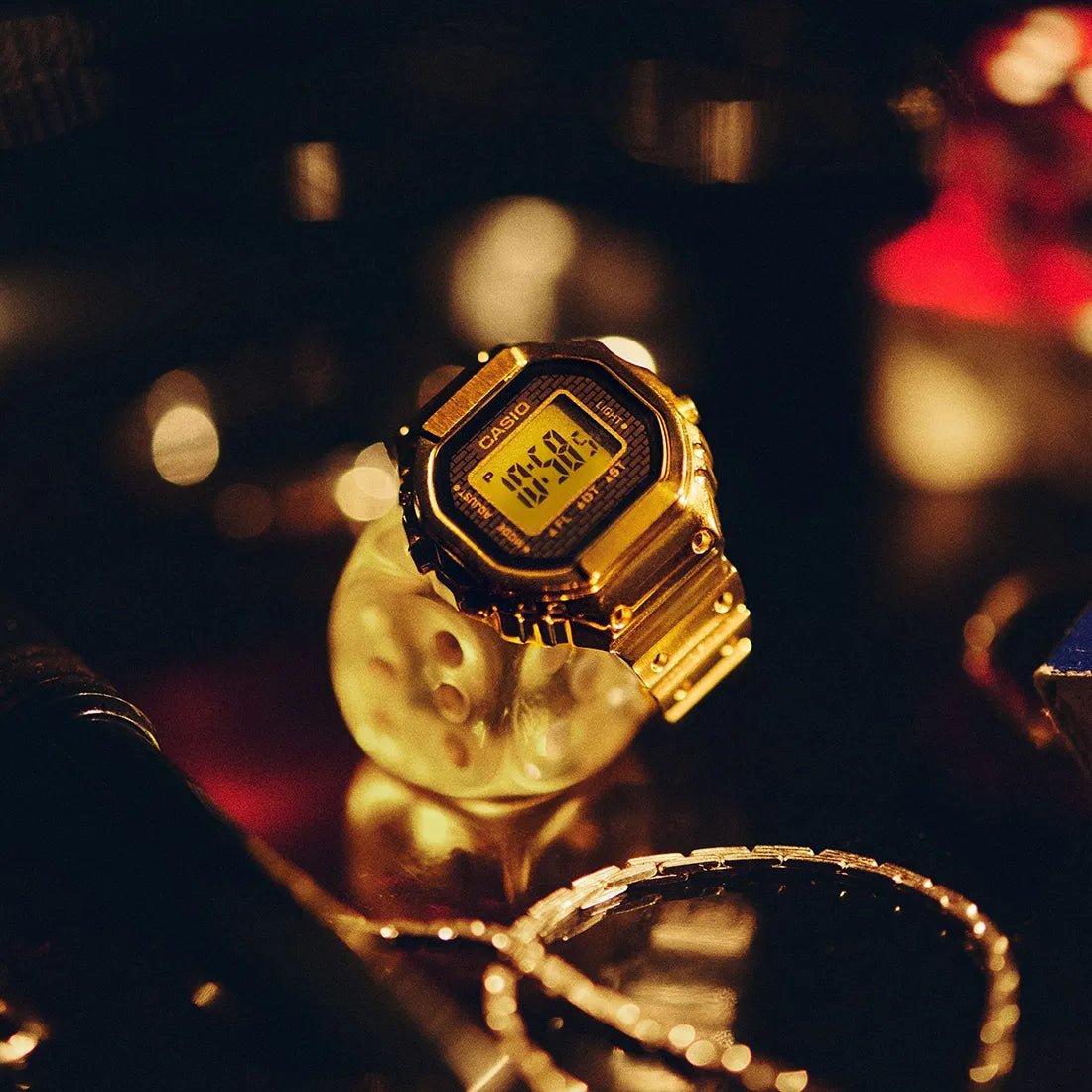 CASIO リングウォッチ ゴールド CRW-001G-9JR｜カシオ – アイアイイスズ