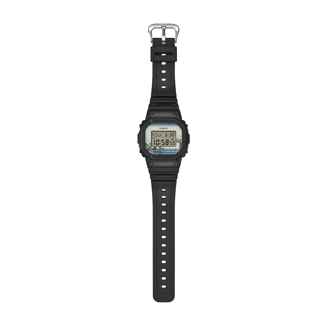【新品未使用】DW-5600KH25-1DR カシオ ジーショック葛飾北斎 ORIGIN(G-SHOCK) G-SHOCK Gショック 浮世絵 日本 葛飾北斎 限定モデル