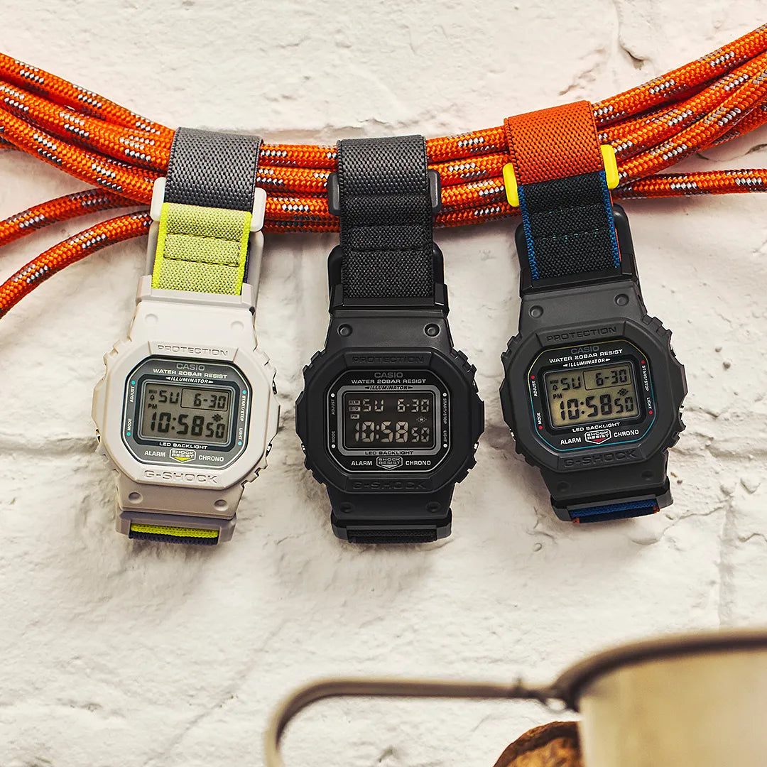 NEW CLOTH BAND DW-5600MNC-7A8JF｜ジーショック – アイアイイスズ