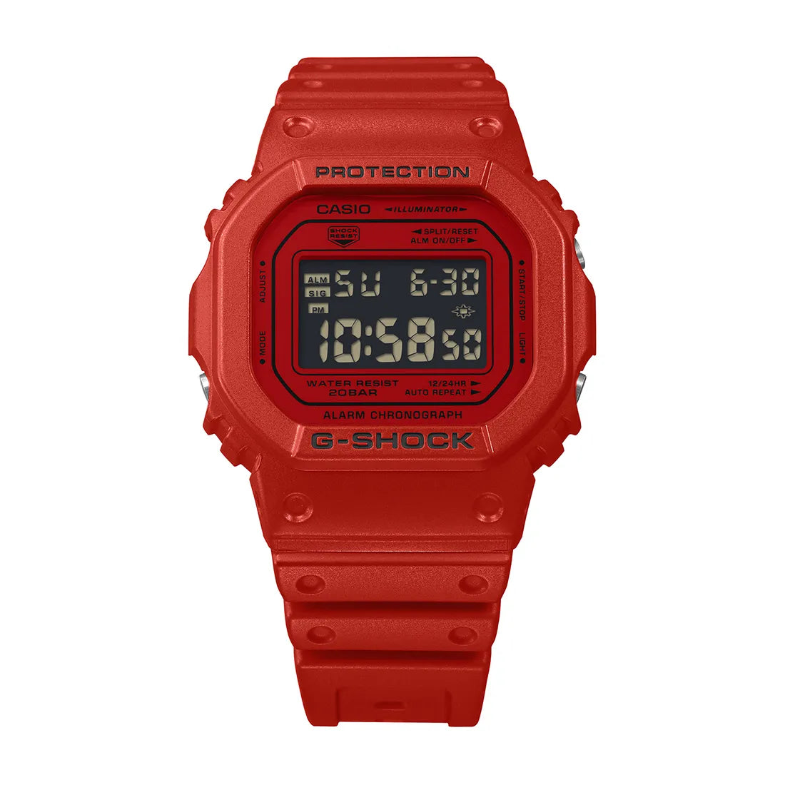 ICONIC RED DW-5600RRB-4JF