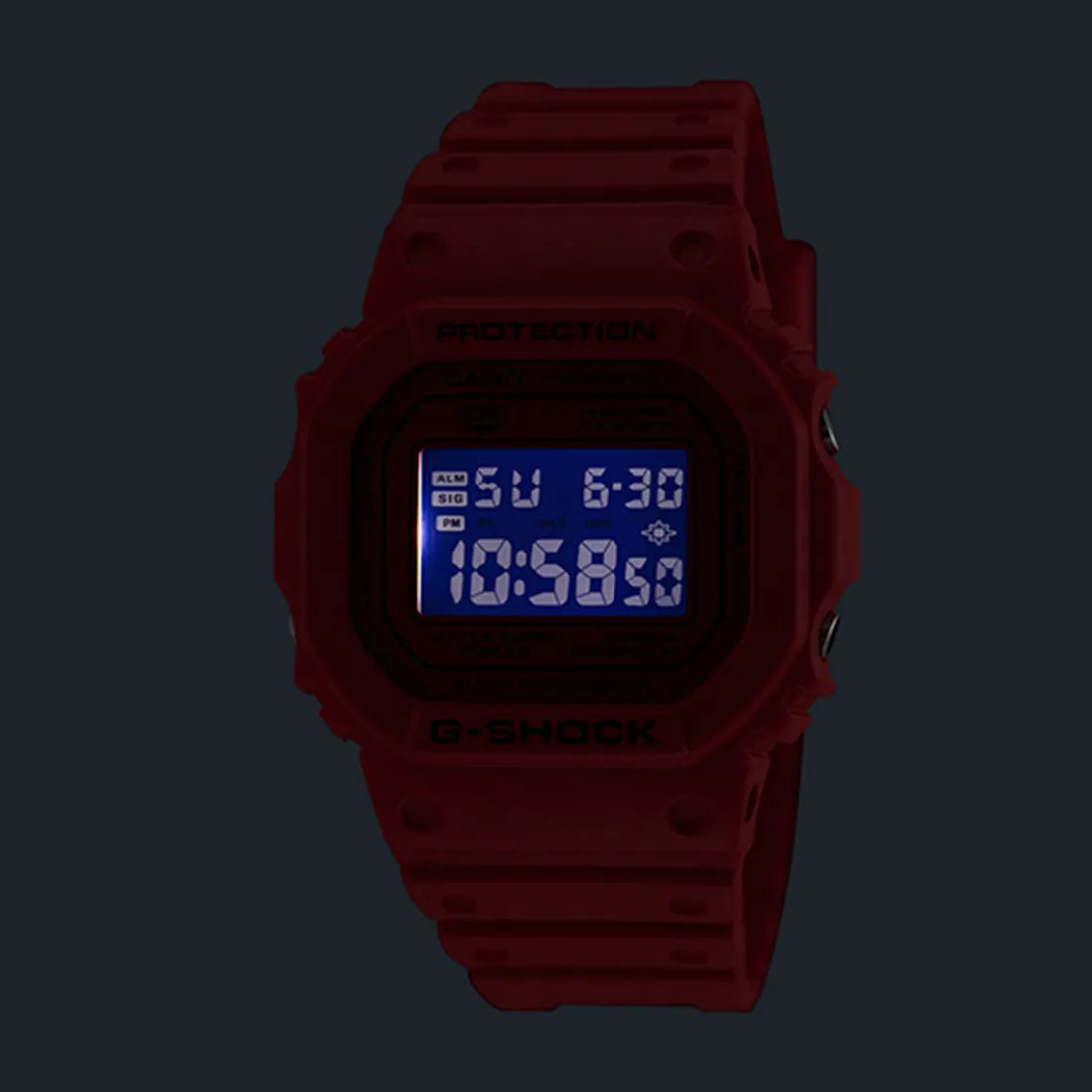 ICONIC RED DW-5600RRB-4JF