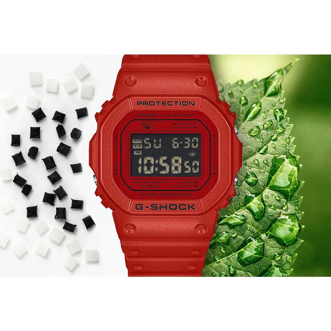 ICONIC RED DW-5600RRB-4JF