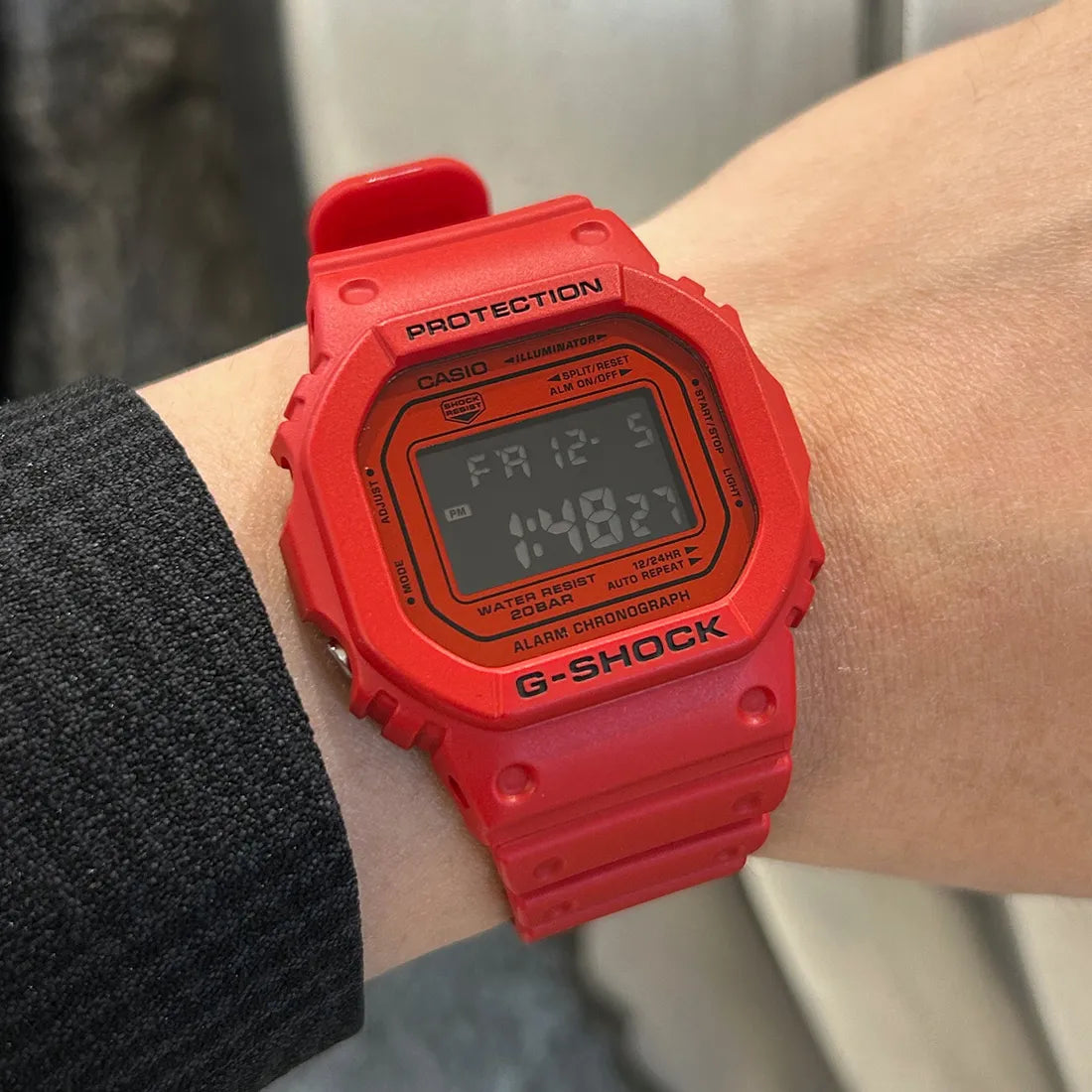 ICONIC RED DW-5600RRB-4JF
