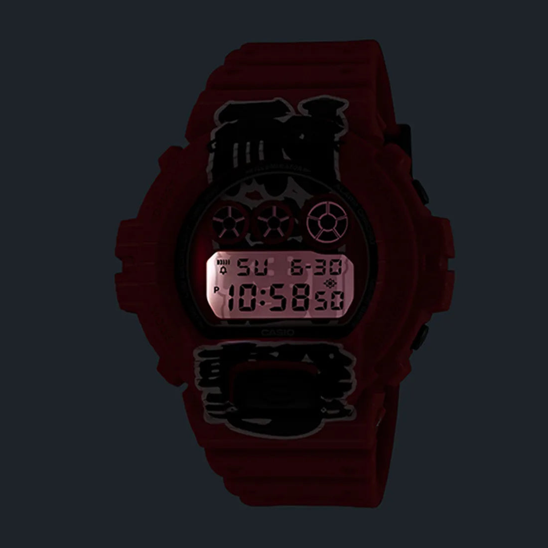 赤提灯モチーフ Made in Japanモデル DW-6900AKA-4JR｜ジーショック
