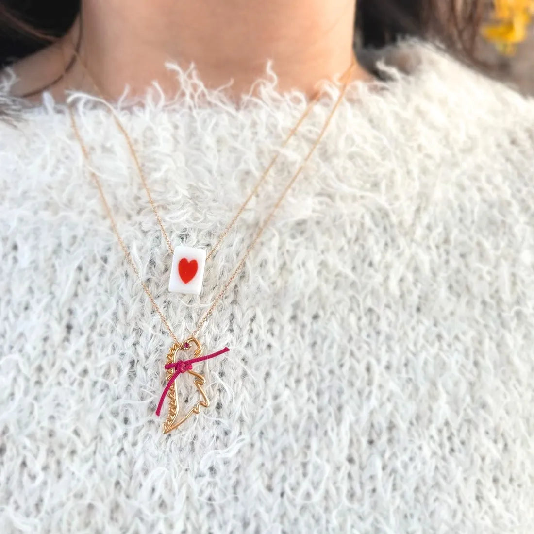 EYEEYEISUZU限定》DINO ルビー ネックレス (99.SNRPUH90024YG09K EYEEYEISUZU限定》DINO ルビー ネックレス (99.SNRPUH90024YG09K