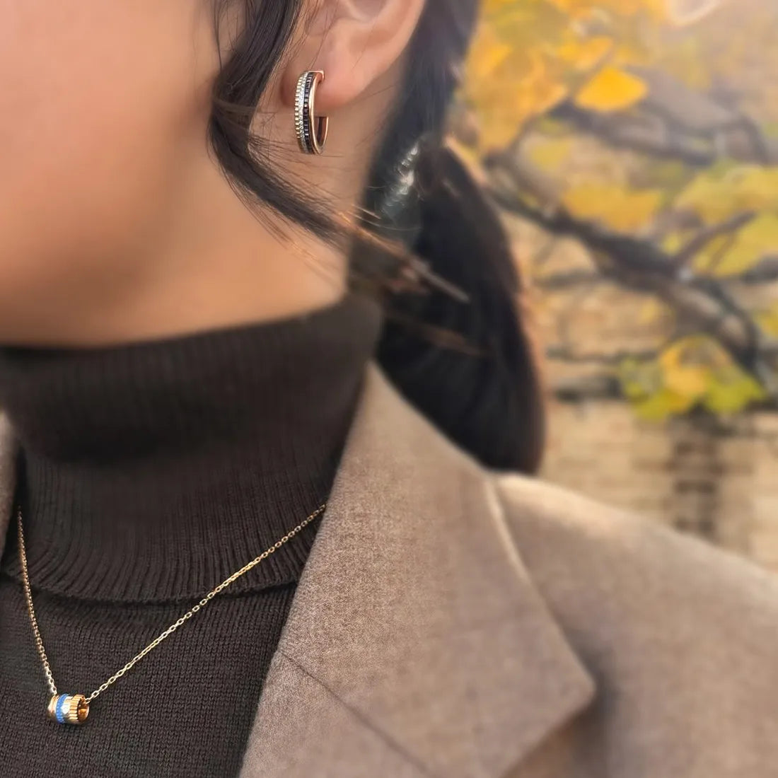 キャトル ブルー ペンダント スモール