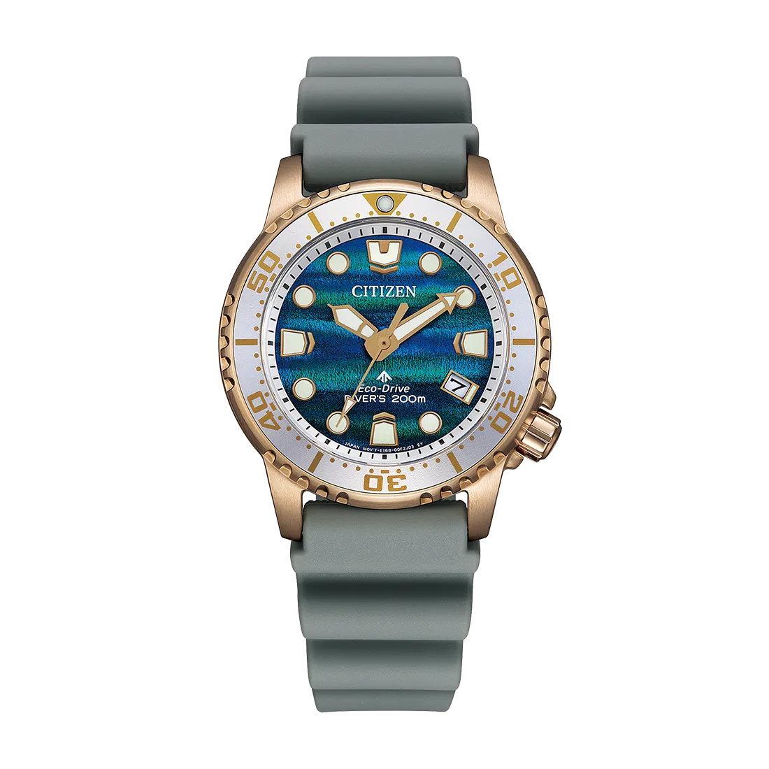 MARINEシリーズ エコ・ドライブ ダイバー200mペア 構造色限定モデル 世界限定3,400本 ※ノベルティプレゼント