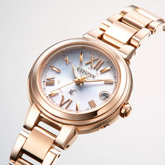 エコ・ドライブ電波時計 Stainless Steel Line Happy Flight シリーズ ※ノベルティプレゼント