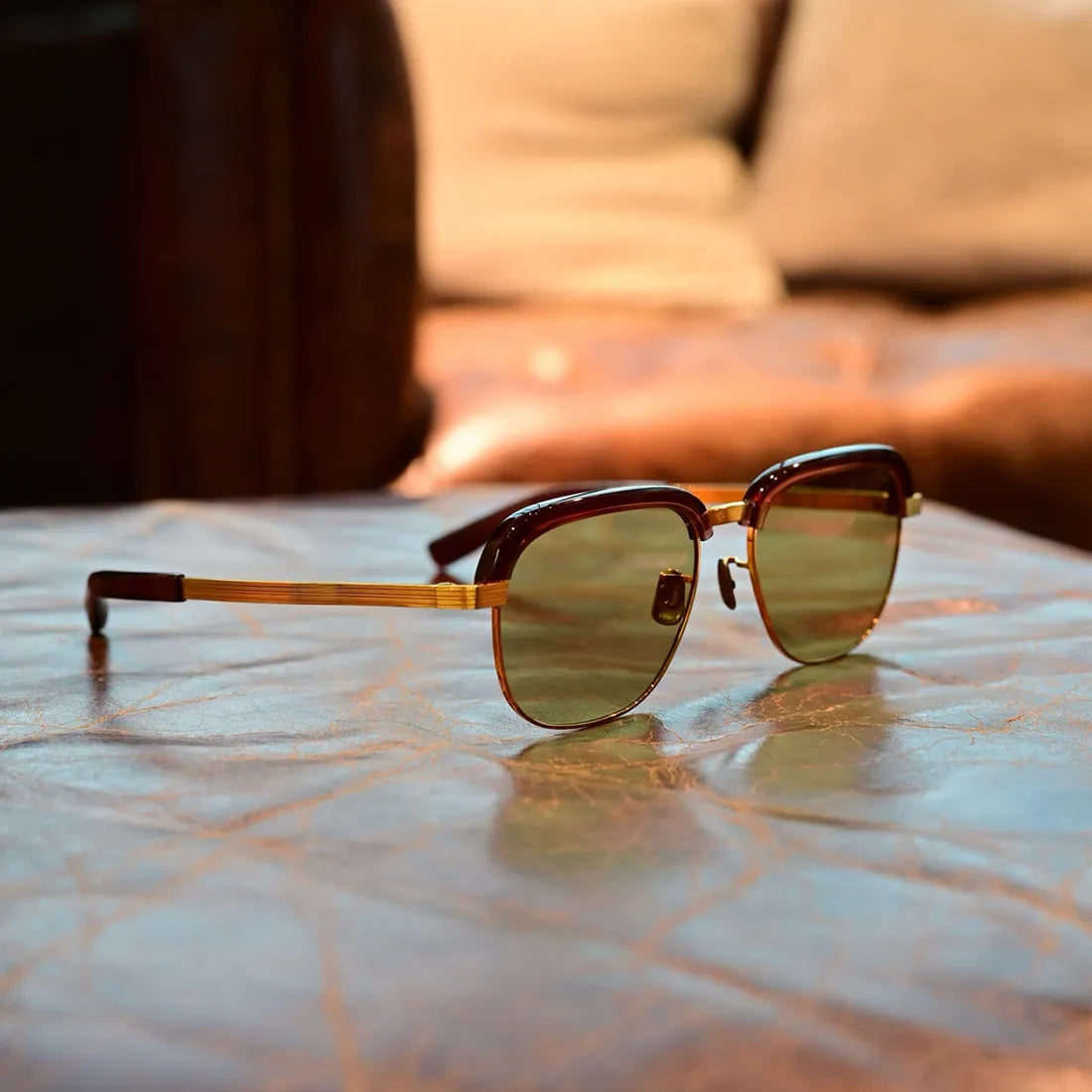 650［Col.710903 BORDEAUX / YELLOW GOLD / LENS Col.GM SM BR］