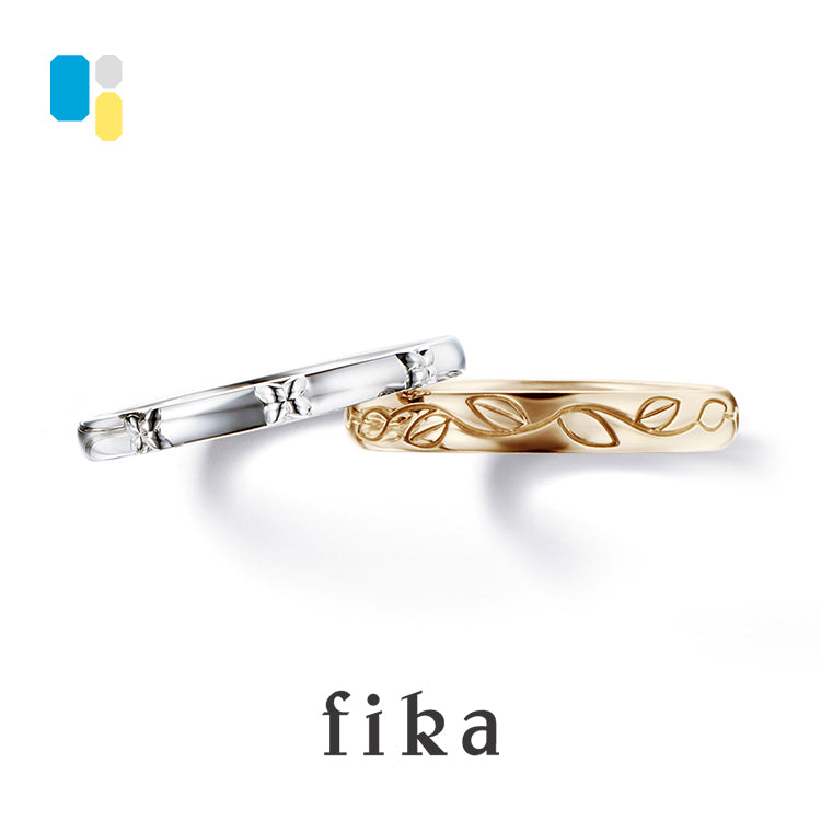 [Engagement ring] White flower