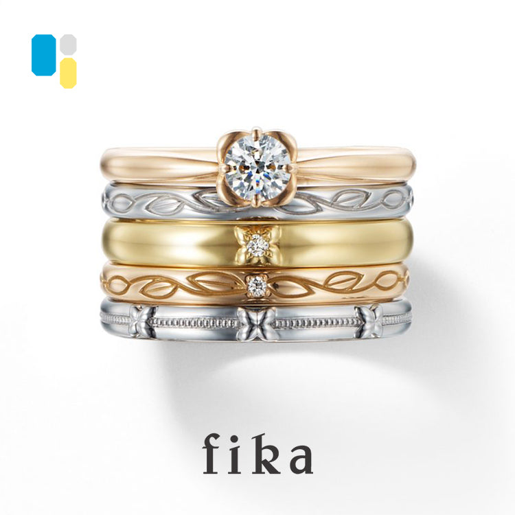 [Wedding Ring] White Flower