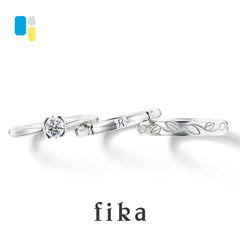 [Wedding Ring] White Flower