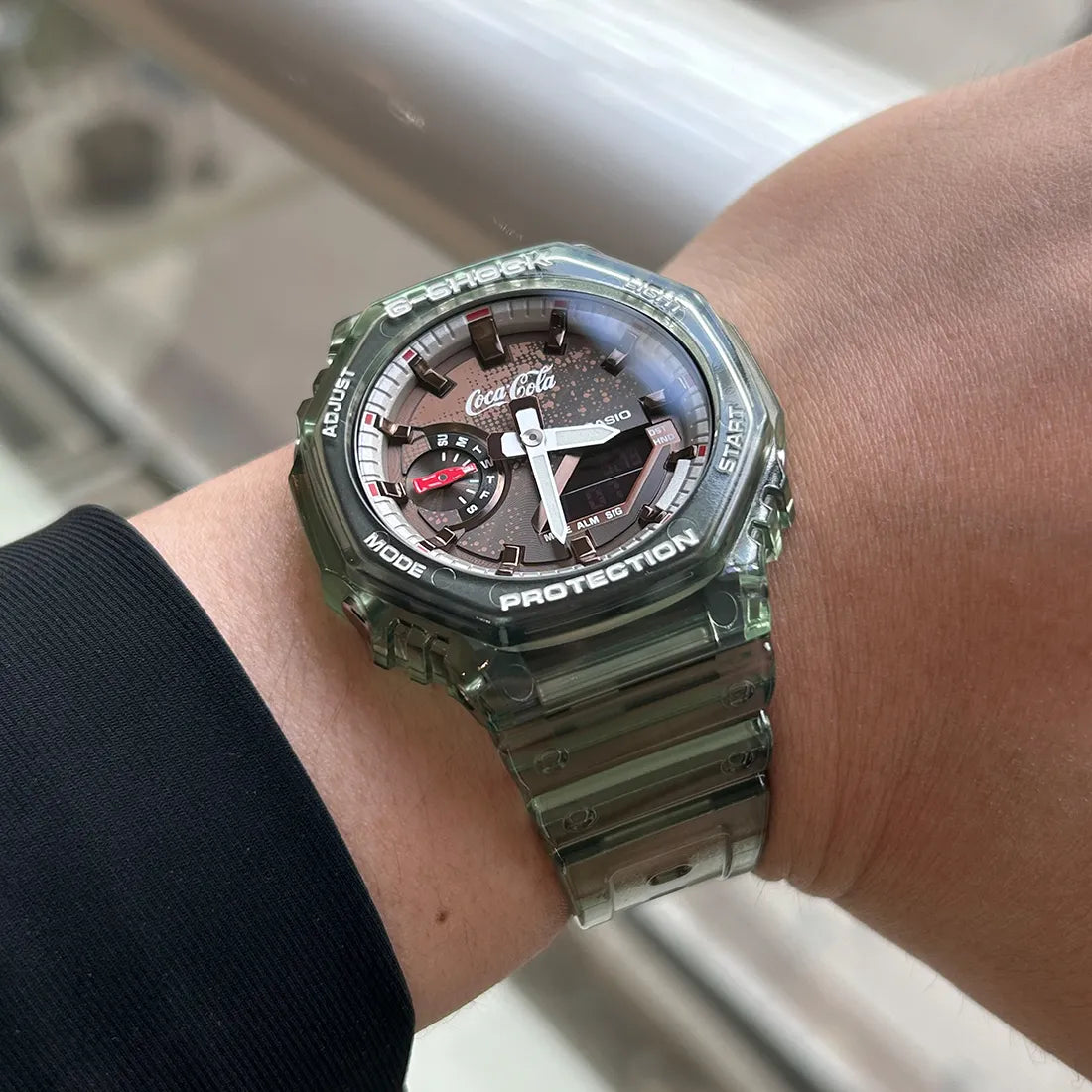 Coca-Cola コカ・コーラ 140周年 コラボレーションモデル GA-2100CC