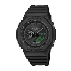 BLACK AND ELECTRO GREEN