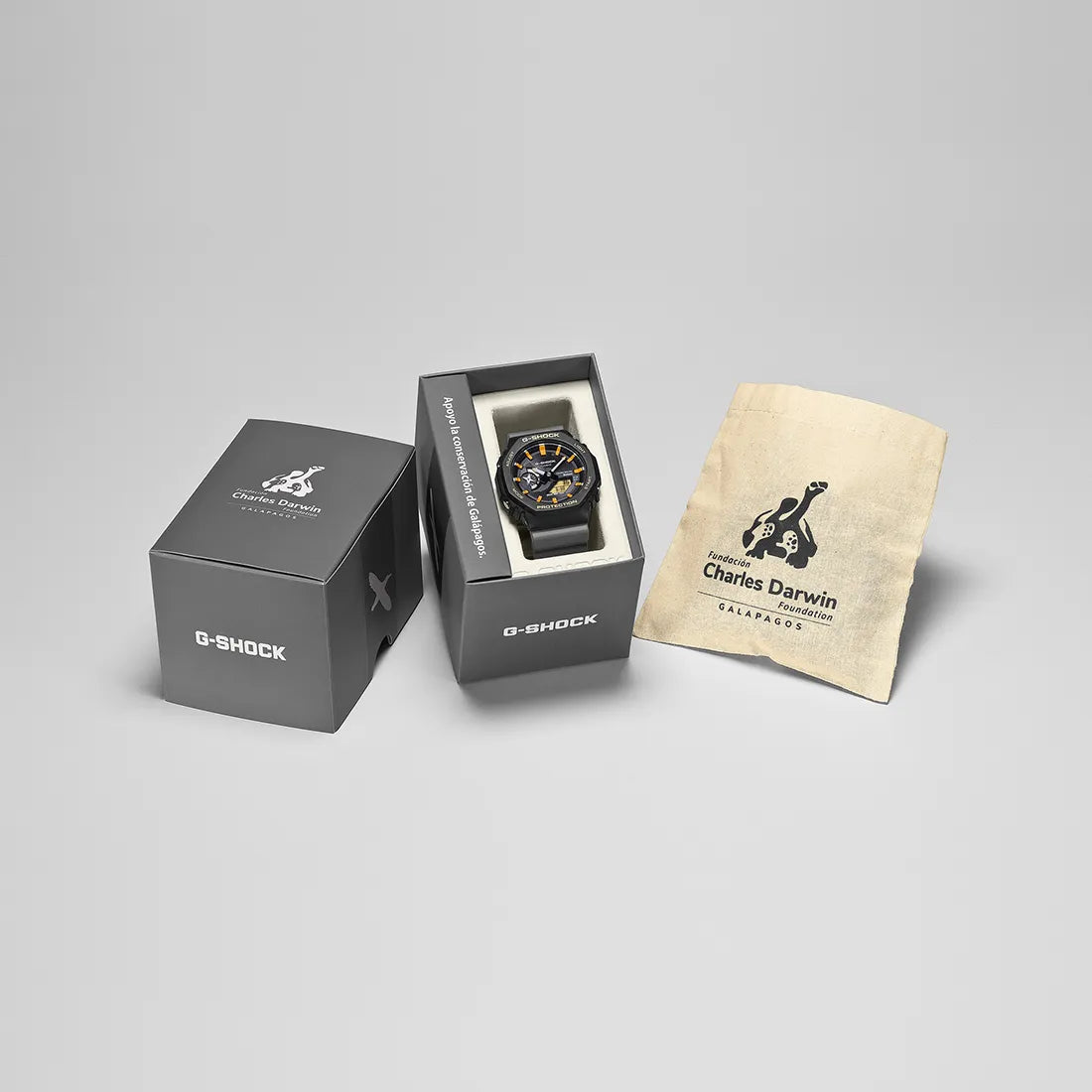 GA-B2100DF-1AJR チャールズ・ダーウィン財団 コラボレーションモデル
