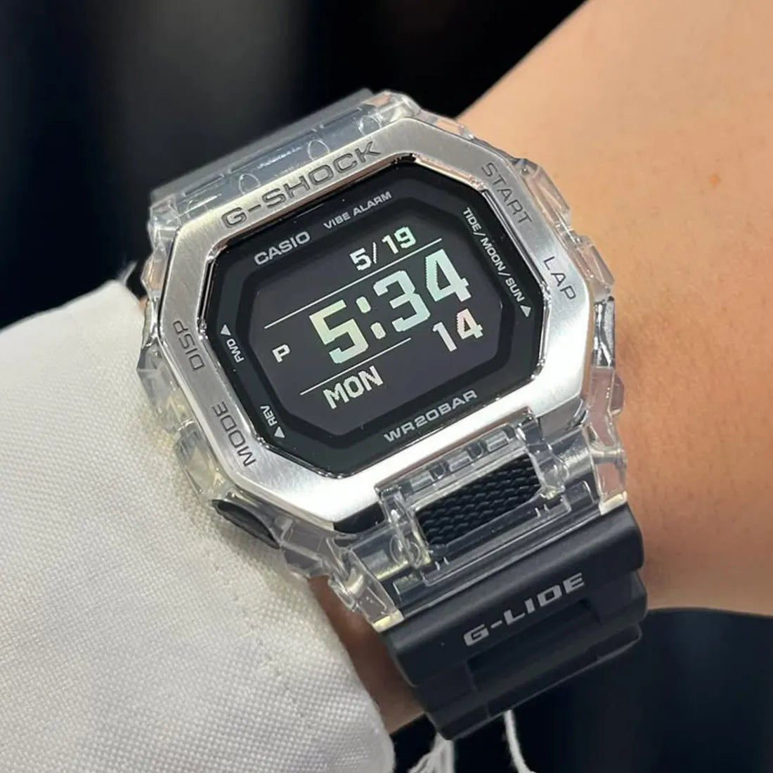 国内正規品　G-SHOCK GBX-100S-1JF G-Shock GBX-100 Series G-Lide Men's Watch - Black - Surf Station Store