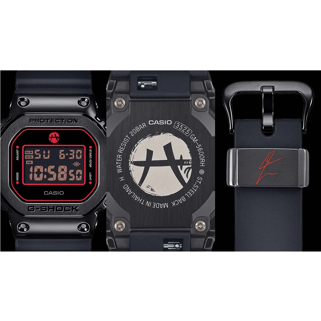 GM-5600RH-1JR RUI HACHIMURA SIGNATURE MODEL｜ジーショック