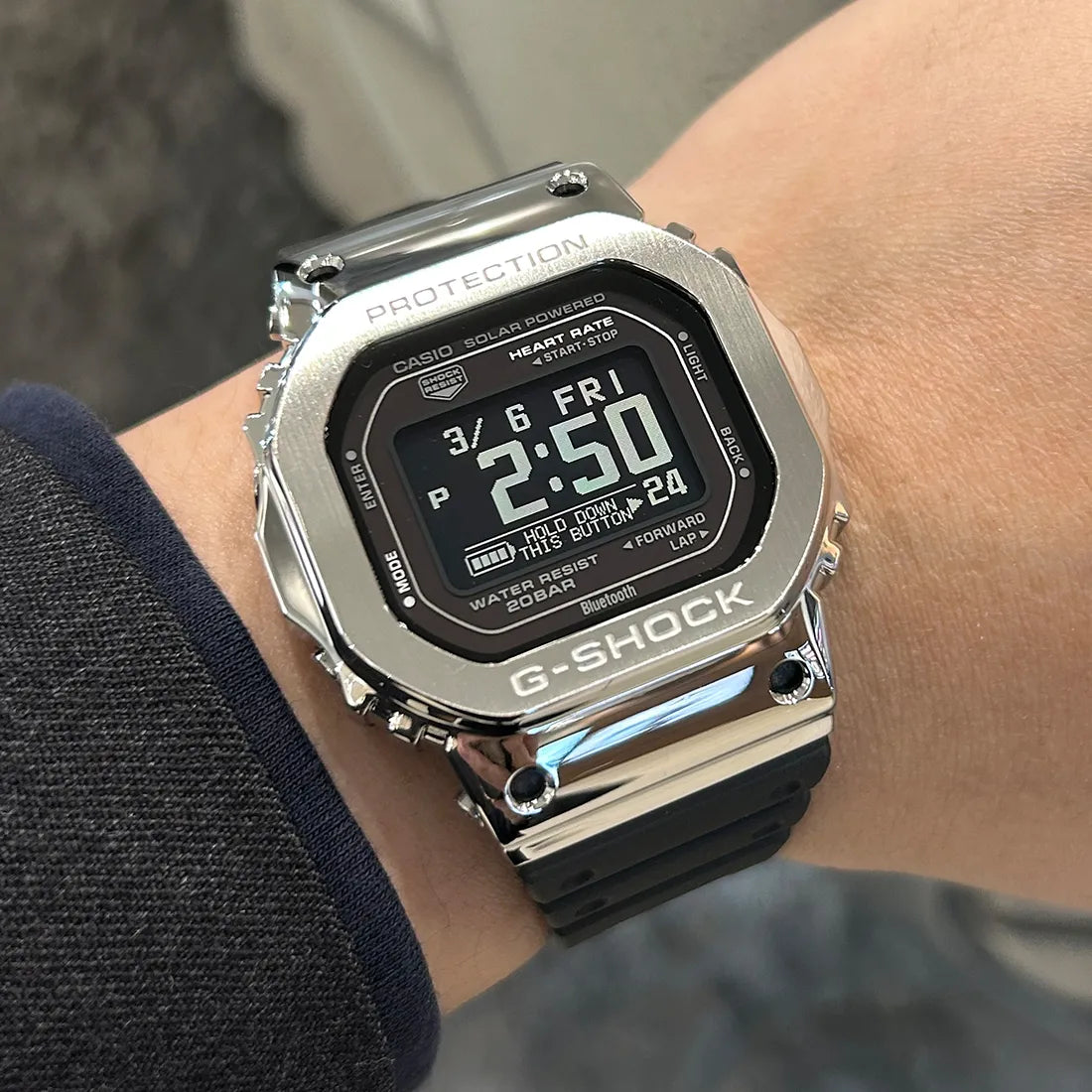 時計 G-SHOCK G-SQUAD COVERED GM-H5600-1JR GM-H5600-1 | CASIO