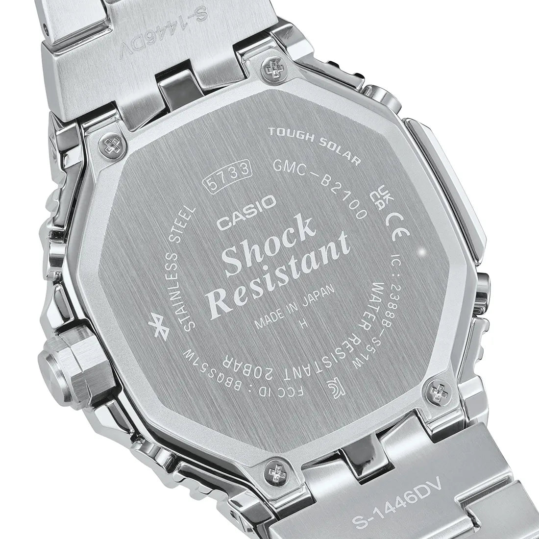 国内正規品＊新品・未使用＊G-SHOCK ＊GMC-B2100BT-1AJF GMC-B2100BT-1AJF] CASIO WATCH G-SHOCK FULL METAL GMC-B2100