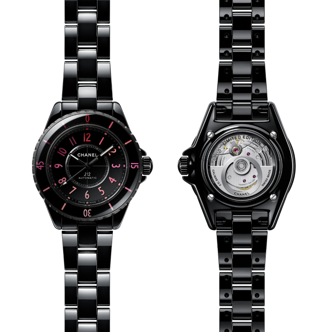 J12 BLUSH キャリバー 12.2, 33MM