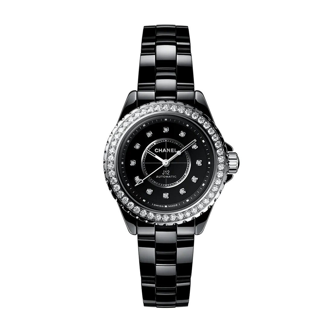 CHANEL / シャネル
J12 ダイヤモンドベゼル キャリバー 12.2, 33MM
H10474