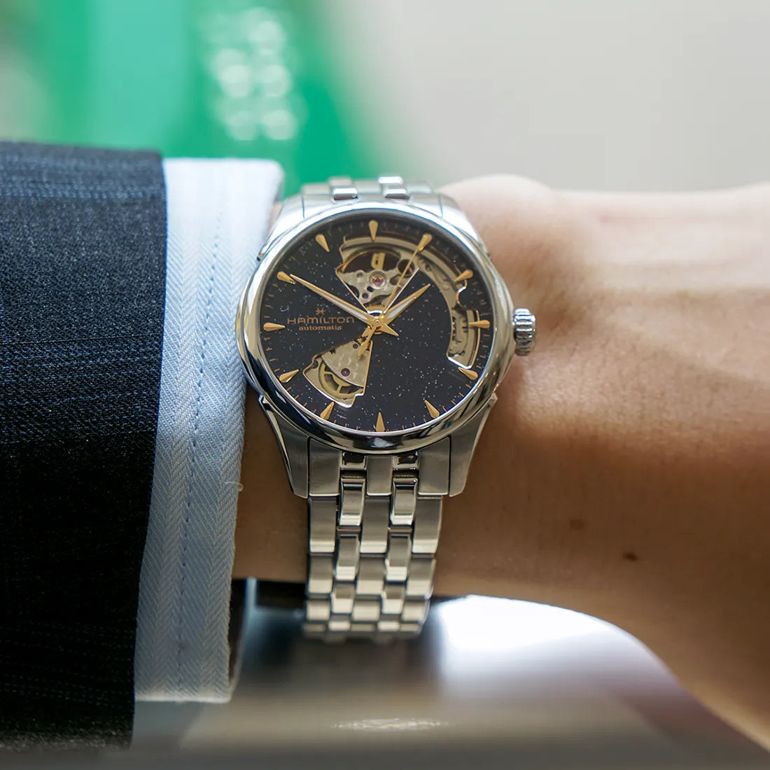 JAZZMASTER Jazzmaster Open Heart Lady Auto Open Heart Lady Auto H32215170