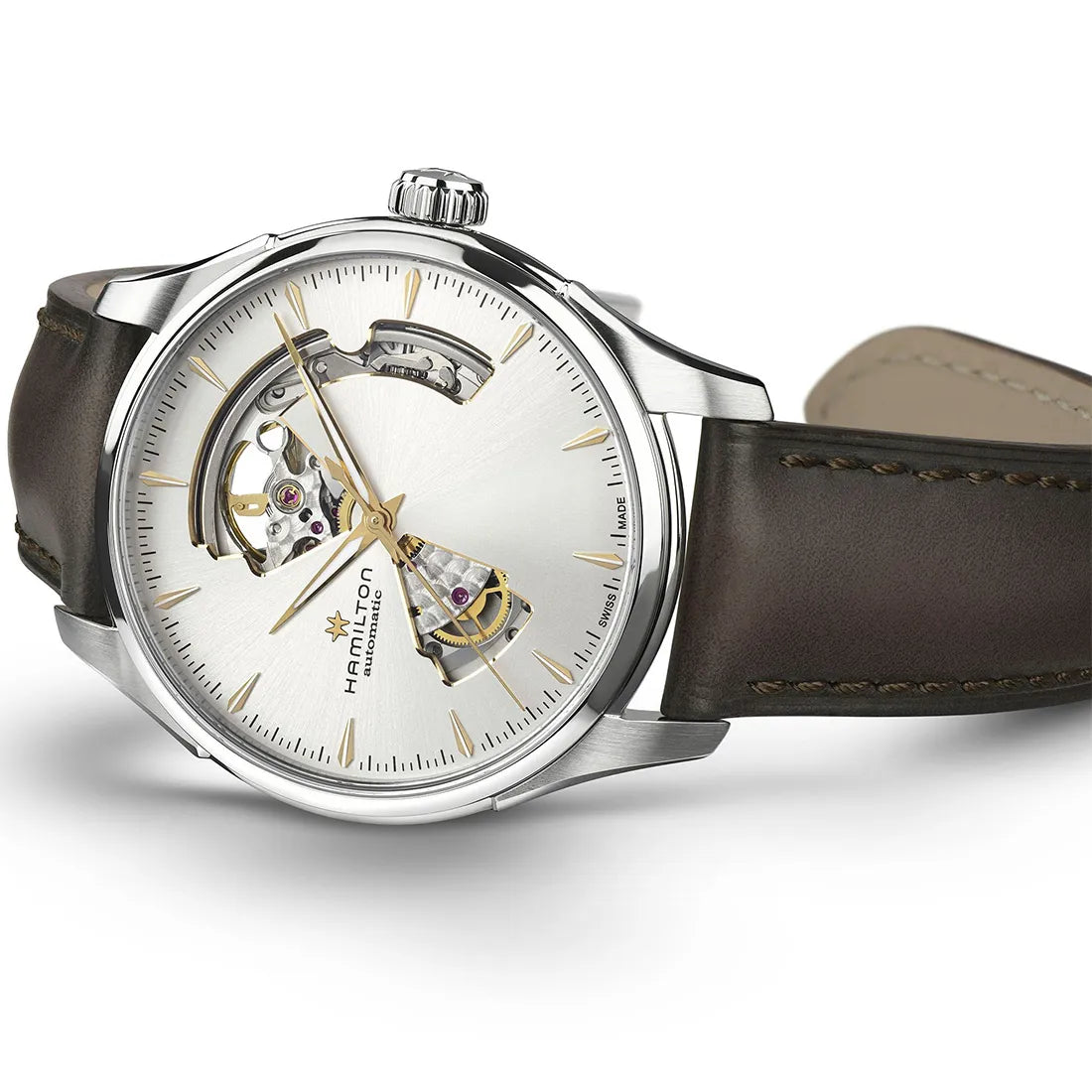 HAMILTON ジャズマスター 自動巻き40mm H32675551 H32675551 ジャズマスター オープン ハート｜ハミルトン – アイアイイスズ