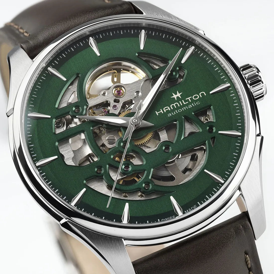 ジャズマスター スケルトン オープン ハート 40mm