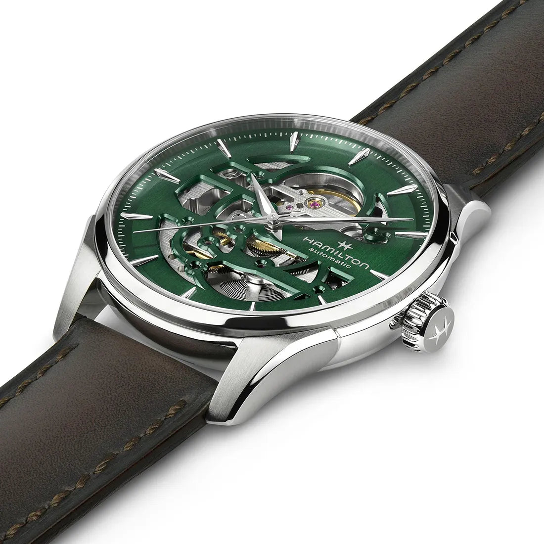 ジャズマスター スケルトン オープン ハート 40mm